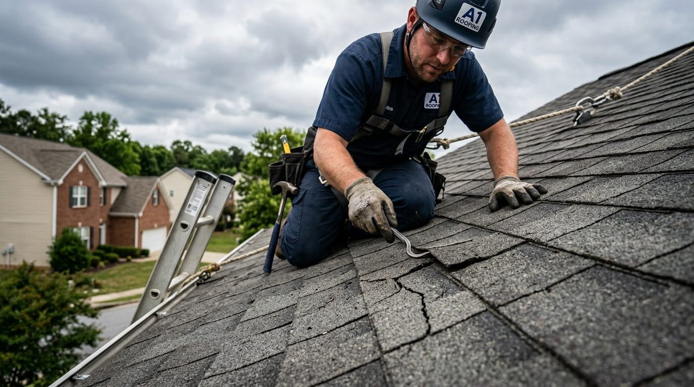 How Small Shingle Cracks Can Gradually Affect the Entire Roofing Structure