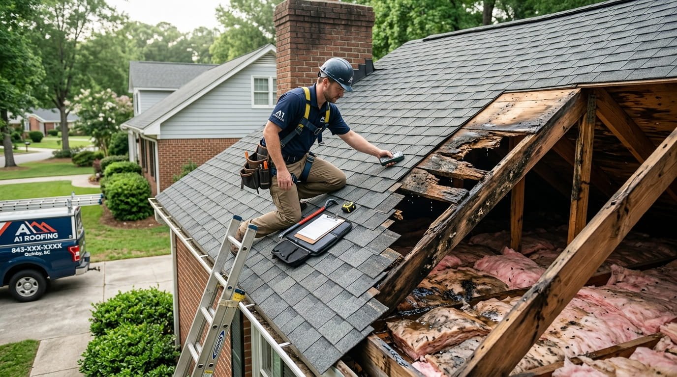 What Most Quinby Homeowners Miss About Roof Health Until Repairs Become Necessary