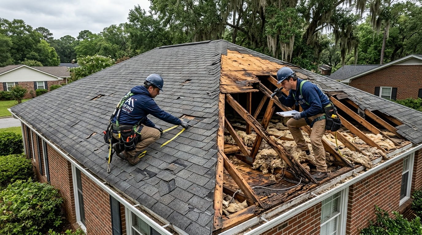 The Unexpected Way Small Roof Issues Turn Into Big Structural Concerns in SC Homes
