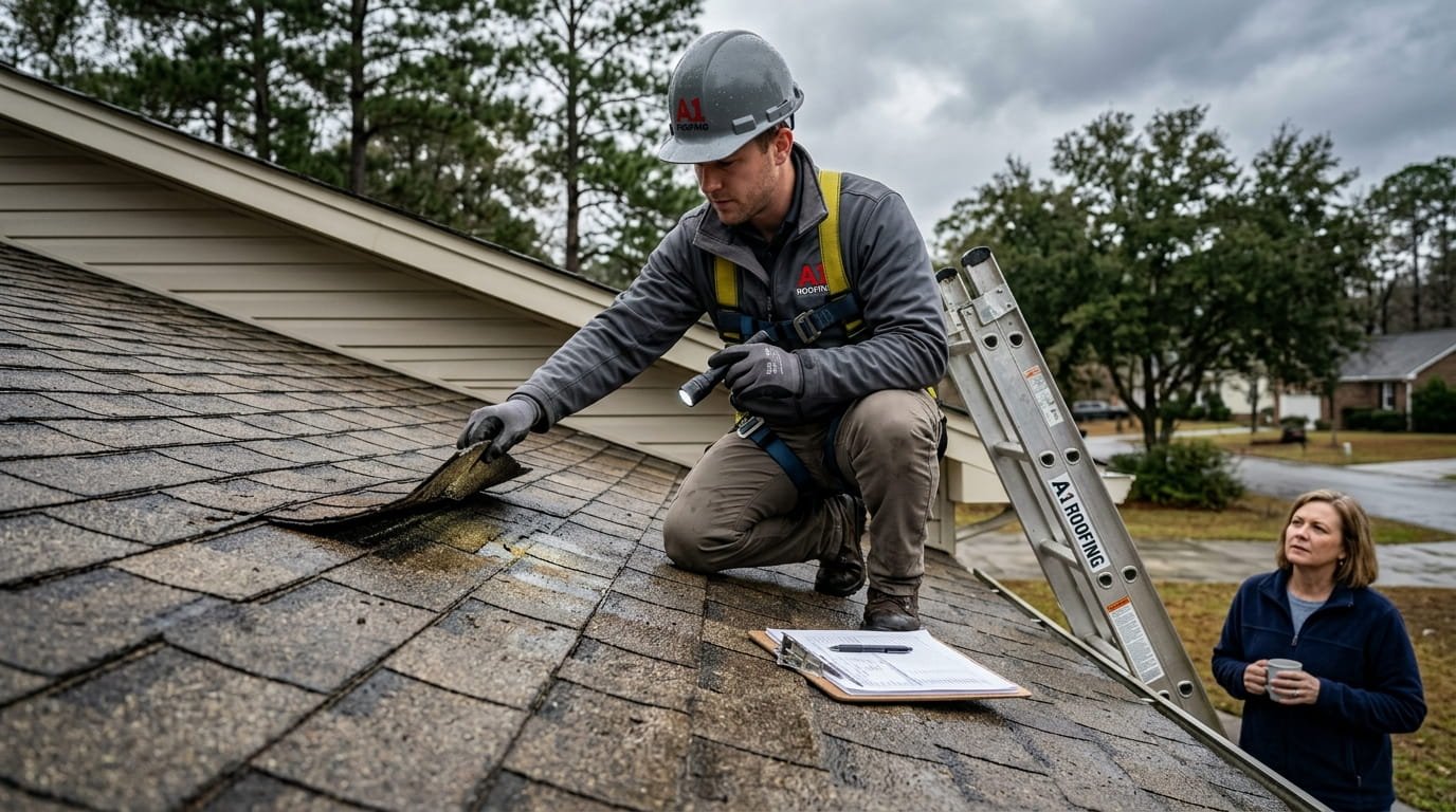 When a Roof Starts Failing Quietly Without Any Clear Warning Signs